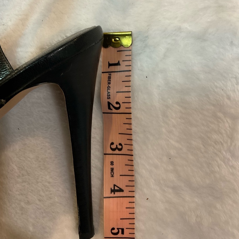 Coach Black Strappy High Heels - Picture 11 of 11